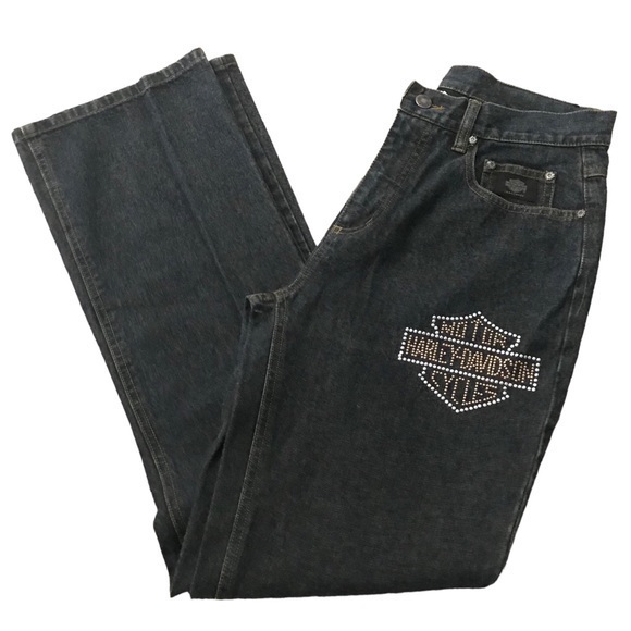 Harley Davidson Jeans Sz6 - Picture 1 of 8